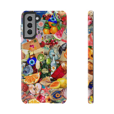 Fruity European Summer Impact Resistant Cute Phone Cases for Samsung S24, S23, S22, S21, IPhone 15 pro Iphone 14 pro Iphone 13 IPhone 12 Iphone 11