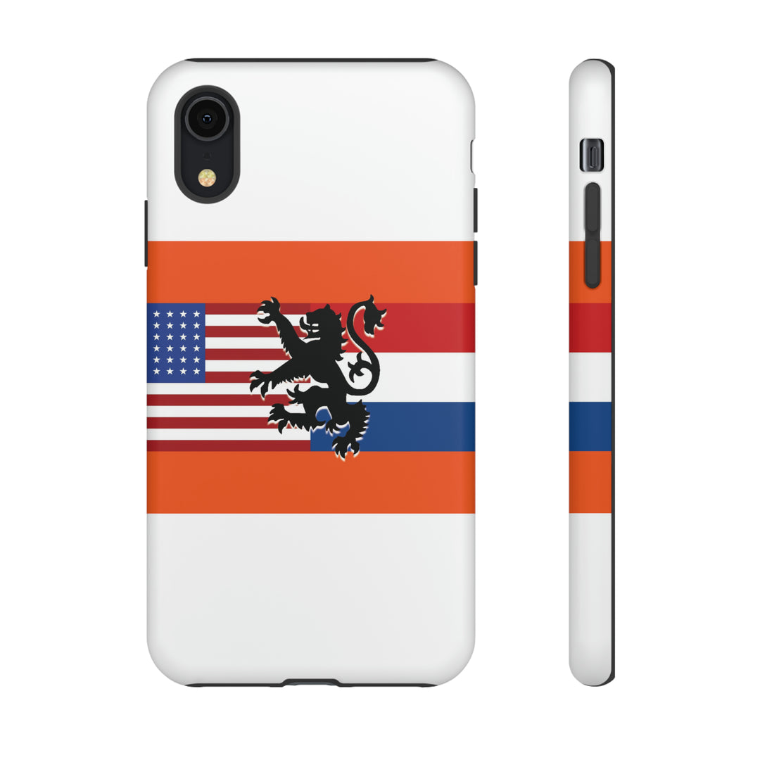 Cute IPhone Case | iPhone 15 Case | iPhone 15 Pro Max Case, Iphone 14 Case, Iphone 14 Pro Max Case IPhone Case for Art Lovers, Dutch US Flag - Studio40ParkLane