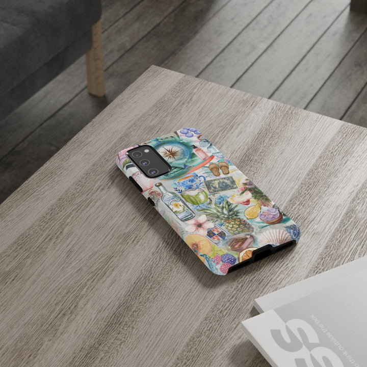 Impact Resistant, Travel Coquette Collage, Cute Phone Cases for Samsung S24, S23, S22, S21, IPhone 15 pro Iphone 14 pro Iphone 13 IPhone 12 Iphone 11 - Studio40ParkLane