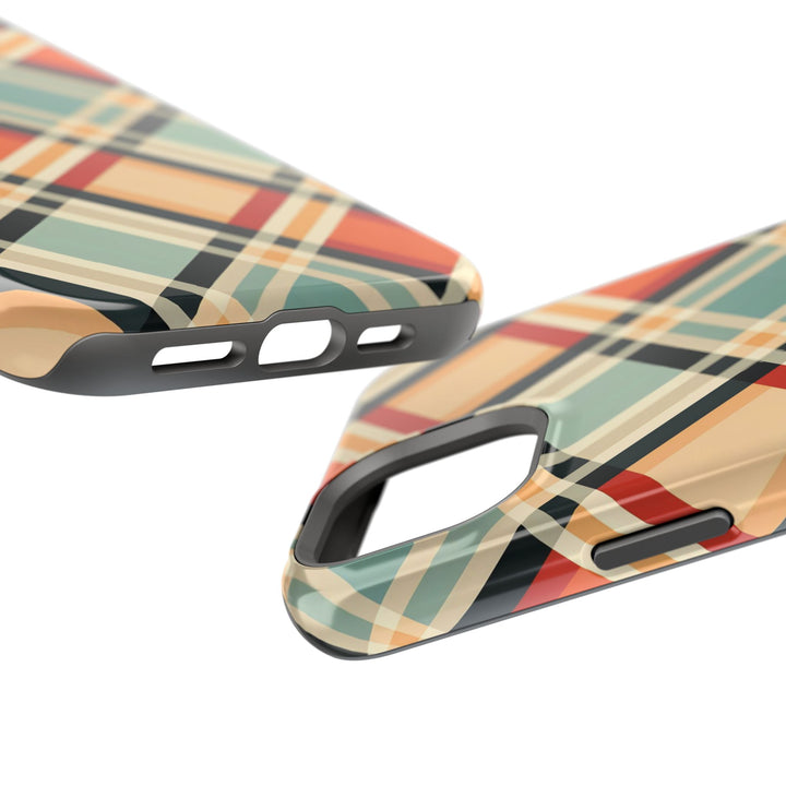 Checkered Plaid Magsafe Gift for Her Cute Phone Case for Iphone, | iPhone 16 | iPhone 15 Pro Max, Iphone 14 Pro Max, 13 12 11 10 9 8 7 - Studio40ParkLane