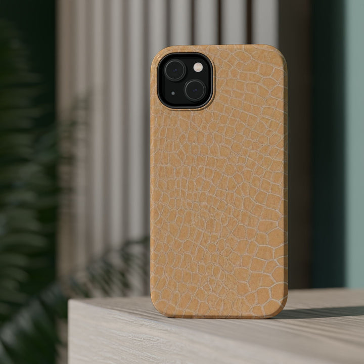 Non Leather Beige Color Pattern Magsafe Cute Phone Case for Iphone Gift for Her, | iPhone 15 Case | iPhone 15 Pro Max Case, Iphone 14, Iphone 14 Pro Max, Iphone 13, Iphone 16 - Studio40ParkLane