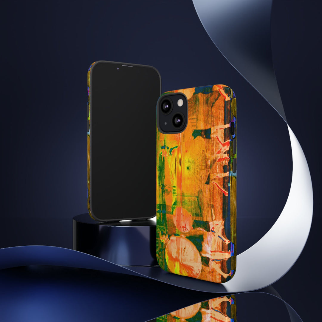Cute IPhone Case | iPhone 15 Case | iPhone 15 Pro Max Case, Iphone 14 Case, Iphone 14 Pro Max Case IPhone Case for Traveler, Fall Sunset Dance - Studio40ParkLane