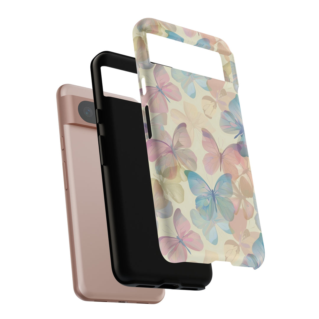 Cute Samsung Case | Cool Iphone Case | Summer Pastel Butterflies, Samsung S24, S23, S22, S21, IPhone 15 Case | Iphone 14 Case, Iphone 13 Case - Studio40ParkLane
