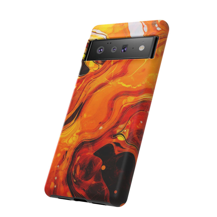 Impact Resistant, Fall Colors Marble, Cute Phone Cases for Samsung S24, S23, S22, S21, IPhone 15 pro Iphone 14 pro Iphone 13 IPhone 12 Iphone 11 - Studio40ParkLane