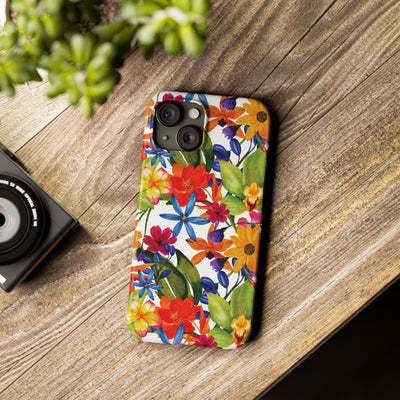 Slim Spring Flowers Gift for Her Cute Phone Cases for Iphone 16 Pro Max | iPhone 15 Case | iPhone 15 Pro Max Case, Iphone 14, 13, 12, 11, 10, 8, 7 - Studio40ParkLane