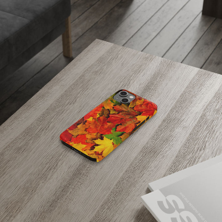 Slim Fall Leaves Slim Cute Phone Cases for Iphone | iPhone 15 Case | iPhone 15 Pro Max Case, Iphone 14, Iphone 14 Pro Max, Iphone 13 - Studio40ParkLane