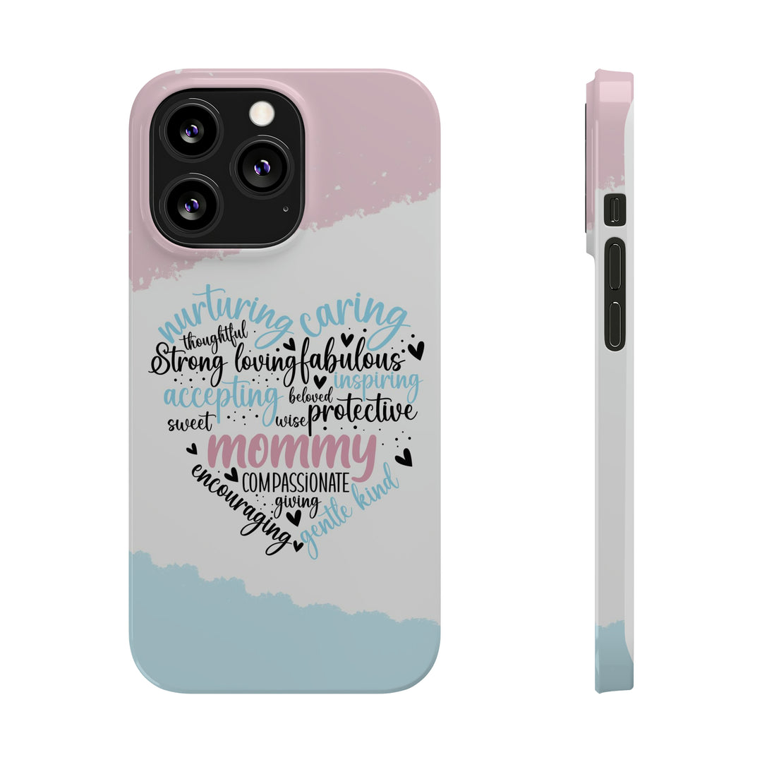 Slim Cute Phone Cases for Iphone - | iPhone 15 Case | iPhone 15 Pro Max Case, Iphone 14 Case, Iphone 14 Pro Max, Iphone 13, Mother&