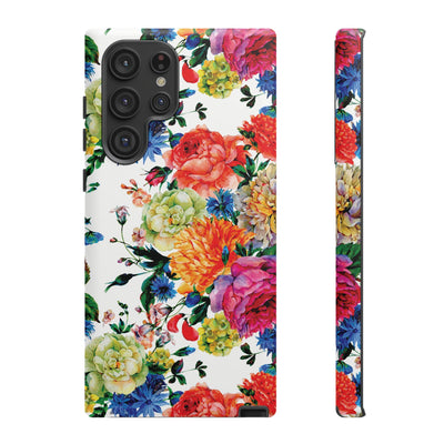 Premium Tough Spring Flowers Cute Phone Cases for Samsung S24, S23, S22, S21, S20, Plus and Ultra, Iphone 16 Pro Max,15, 14, 13, 12, 11, 10 - Studio40ParkLane