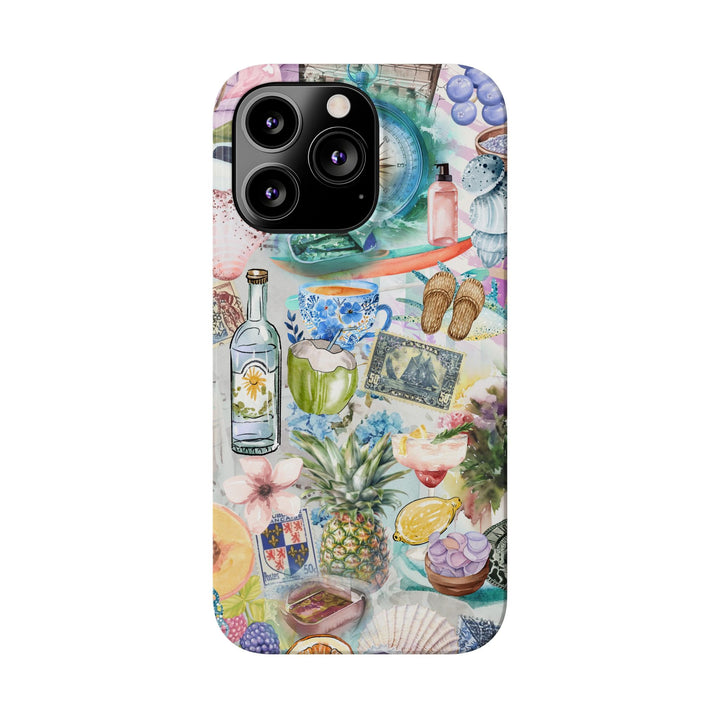Slim Travel Coquette Collage Slim Cute Phone Cases for Iphone | iPhone 15 Case | iPhone 15 Pro Max Case, Iphone 14, Iphone 14 Pro Max, Iphone 13 - Studio40ParkLane