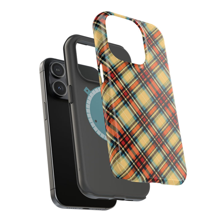 Checkered Plaid Magsafe Gift for Her Cute Phone Case for Iphone, | iPhone 16 | iPhone 15 Pro Max, Iphone 14 Pro Max, 13 12 11 10 9 8 7 - Studio40ParkLane