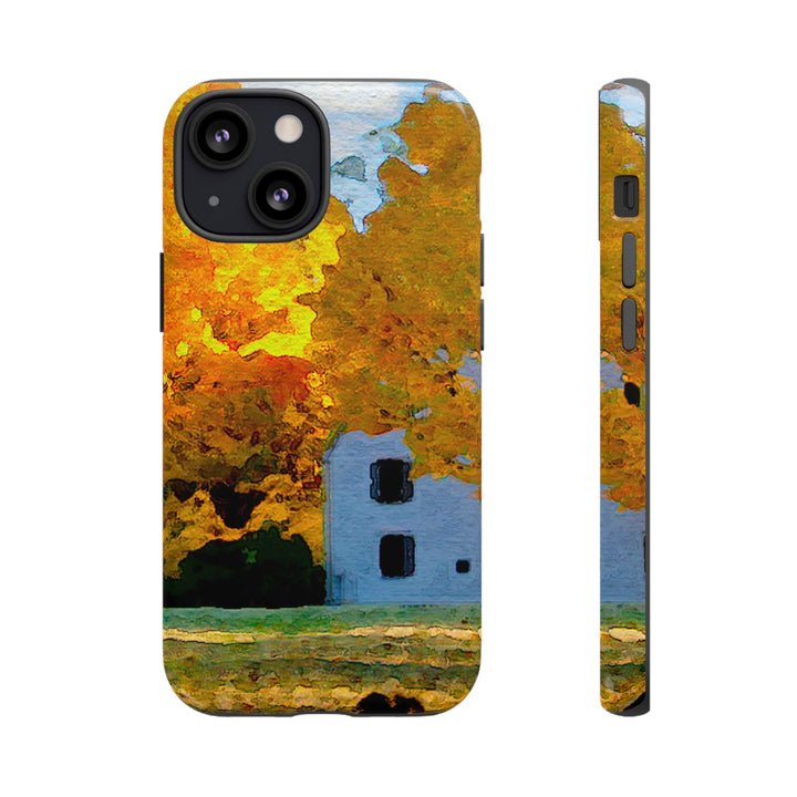 Impact Resistant, Fall Leaves Watercolor, Cute Phone Cases for Samsung S24, S23, S22, S21, IPhone 15 pro Iphone 14 pro Iphone 13 IPhone 12 Iphone 11 - Studio40ParkLane