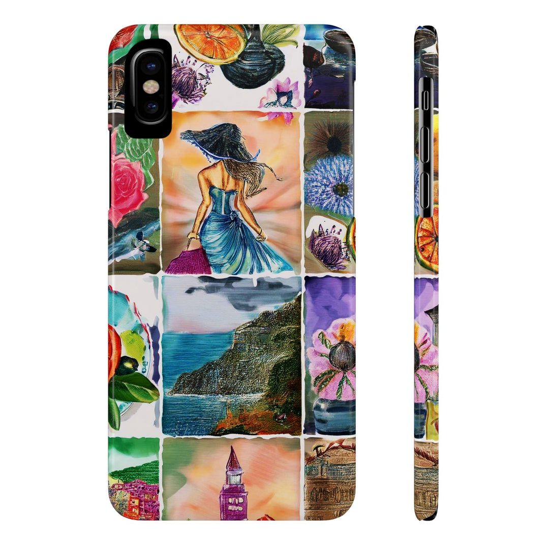 Slim Travel Coquette Collage Slim Cute Phone Cases for Iphone | iPhone 15 Case | iPhone 15 Pro Max Case, Iphone 14, Iphone 14 Pro Max, Iphone 13 - Studio40ParkLane
