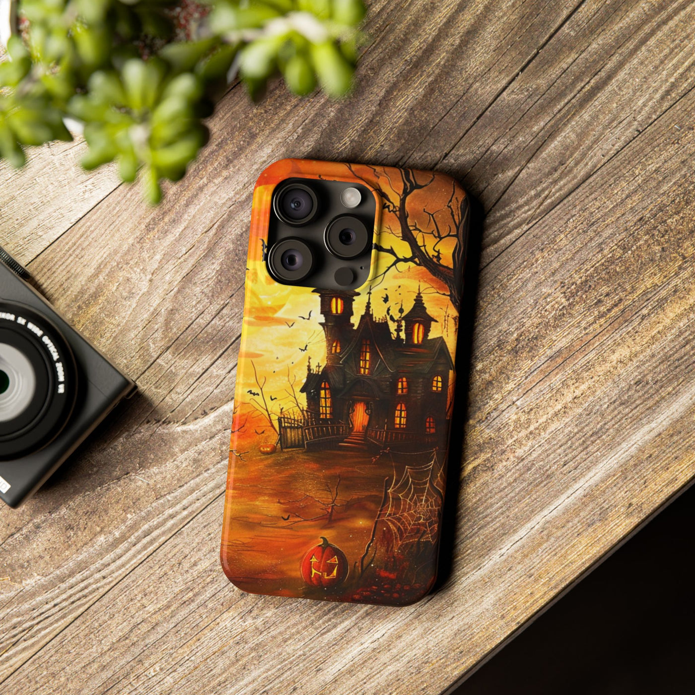 Slim Halloween Spooky Slim Cute Phone Cases for Iphone  | iPhone 15 Case | iPhone 15 Pro Max Case, Iphone 14, Iphone 14 Pro Max, Iphone 13