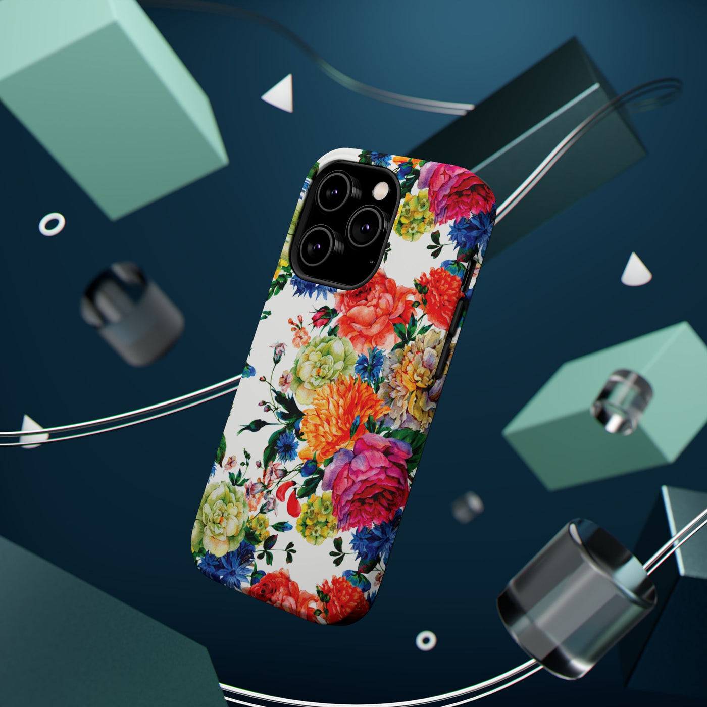 Spring Flowers Magsafe Cute Phone Case for Iphone Gift for Her, iPhone 16 Case iPhone 15 Pro Max Case, Iphone 14, Iphone 14 Pro Max, 13, 12 - Studio40ParkLane