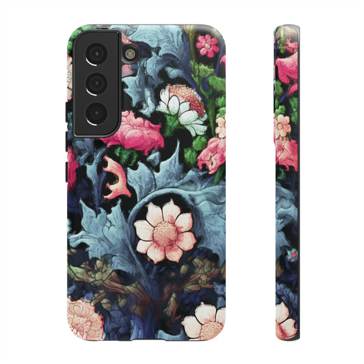 Cute Samsung Phone Case | Aesthetic Samsung Phone Case | Galaxy S23, S22, S21, S20 | Luxury Double Layer | Cool Flowers Design Floral - Studio40ParkLane