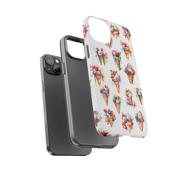 Impact Resistant, Summer Icecream, Cute Phone Cases for Samsung S24, S23, S22, S21, IPhone 15 pro, Iphone 14 pro, Iphone 13 IPhone 12, Iphone 11 - Studio40ParkLane