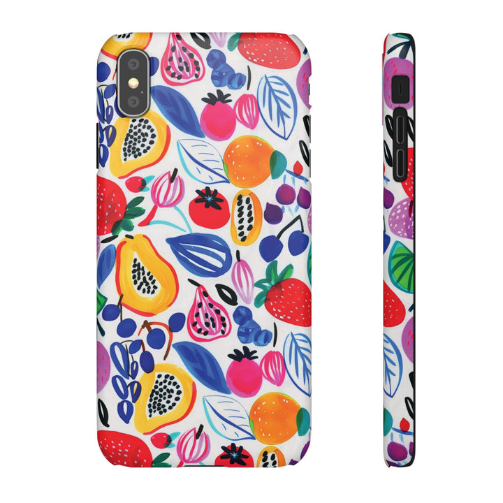 Sleek Snap Summer Fruit Cute Phone Case for iPhone 16 15 Pro Max 14 13 12 11 X Xs Max Xr Pro Plus Samsung Galaxy S24 S23 S22 S21 S20 Ultra