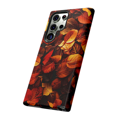 Autumn Fall Leaves Gift for Her Cute Phone Case for, Samsung Galaxy S24, S23, S22, S21, IPhone 16 Case | Iphone 15, Iphone 14, IPhone 13 Case