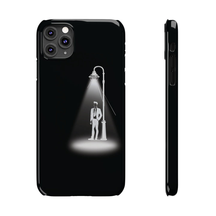 Slim Mystery Man Spotlight Gift for Her Cute Phone Cases for Iphone 16 Pro Max | iPhone 15 Case | iPhone 15 Pro Max Case, Iphone 14, 13, 12, 11, 10, 8, 7 - Studio40ParkLane