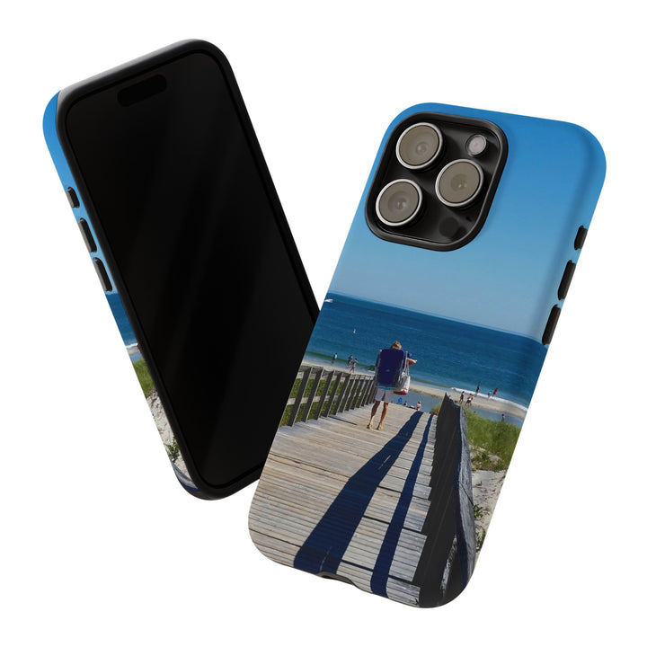 Cute Samsung Case | Cool Iphone Case | Summer Beach Walk, Samsung S24, S23, S22, S21, IPhone 15 Case | Iphone 14 Case, Iphone 13 Case - Studio40ParkLane