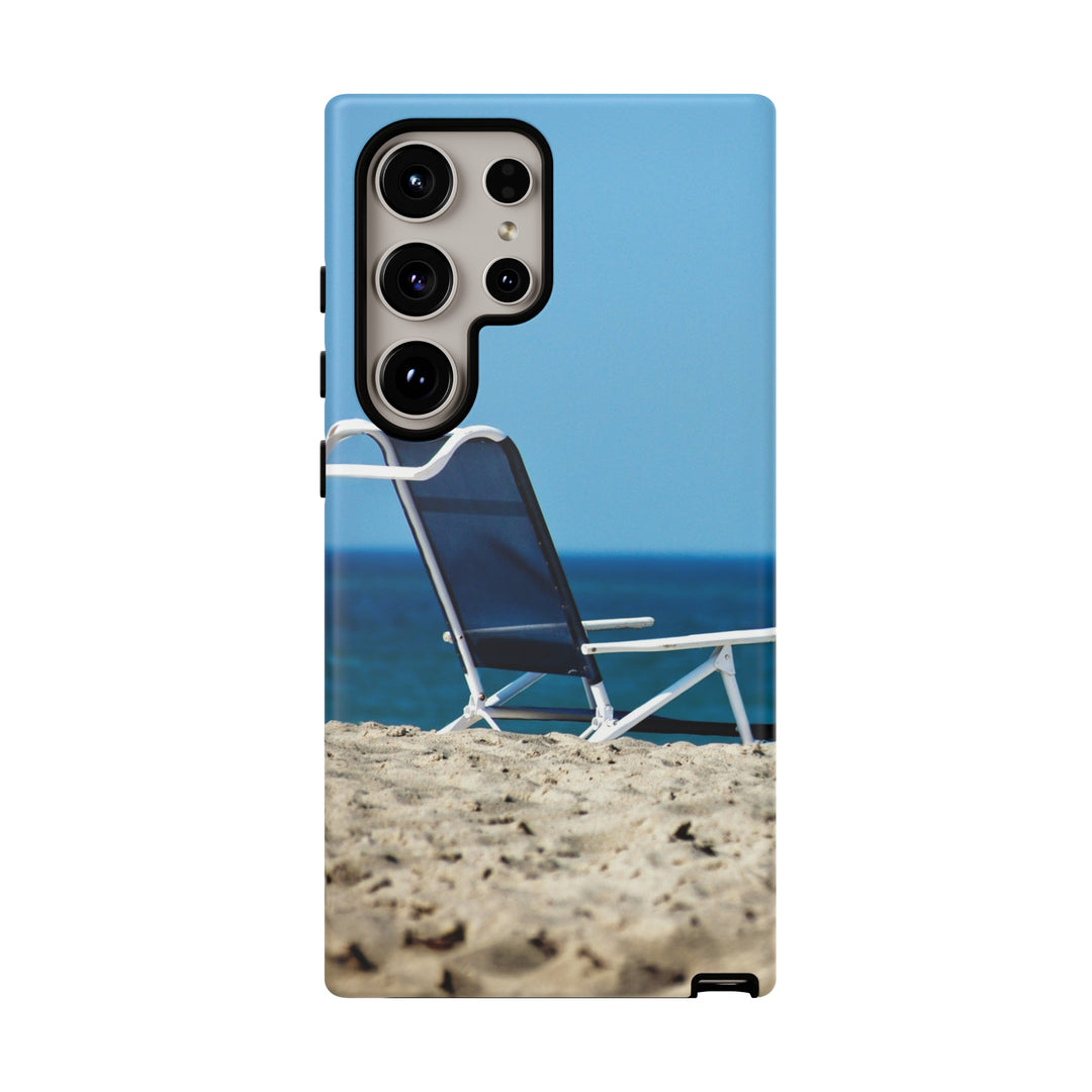 Cute Samsung Case | Cool Iphone Case | Summer Blue Beach Chair, Samsung S24, S23, S22, S21, IPhone 15 Case | Iphone 14 Case, Iphone 13 Case - Studio40ParkLane