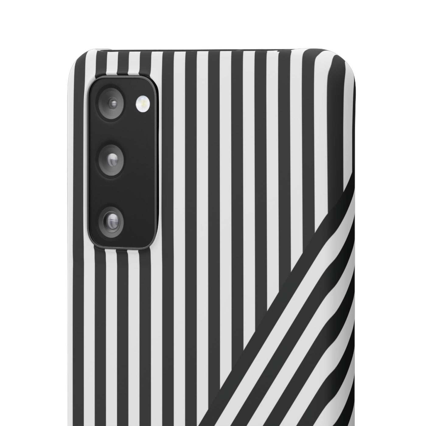 Aesthetic Black White Stripes Cute Phone Case Sleek Snap - For iPhone 17 Pro Max iPhone 16 Pro iPhone 15 Iphone 14 Plus 13 Pro 12 11 10 Gift - Studio40ParkLane
