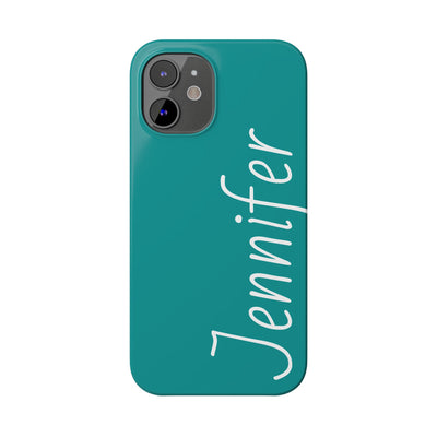 Personalized Initial Name Custom Slim Phone Cases for Iphone 16 Pro Max | iPhone 15 Case | iPhone 15 Pro Max Case, Iphone 14, 13, 12, 11, 10, 8, 7 - Studio40ParkLane