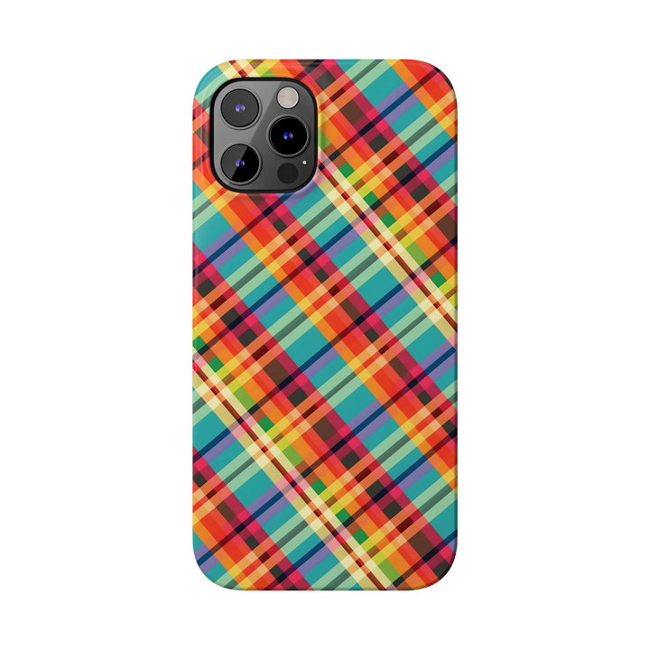 Slim Checkered Plaid Gift for Her Cute Phone Cases for Iphone 16 Pro Max | iPhone 15 Case | iPhone 15 Pro Max Case, Iphone 14, 13, 12, 11, 10, 8, 7 - Studio40ParkLane