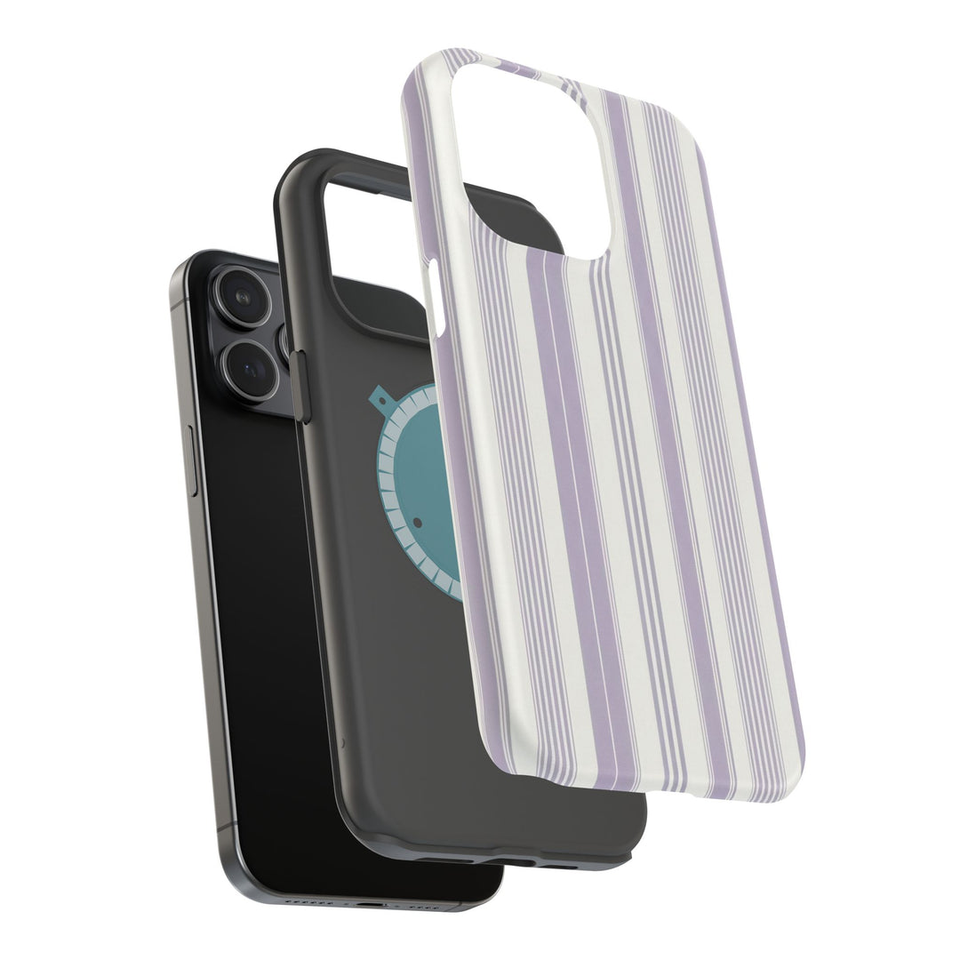MagSafe Cute Phone Case, Coastal Striped Phone Case for iPhone 17 16 15 14 13 12 Pro Max, Samsung S25 S24 S23 Ultra case