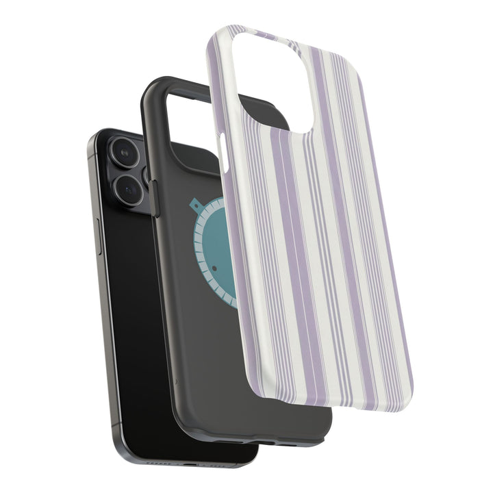 MagSafe Cute Phone Case, Coastal Striped Phone Case for iPhone 17 16 15 14 13 12 Pro Max, Samsung S25 S24 S23 Ultra case
