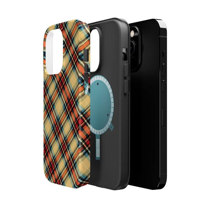 Checkered Plaid Magsafe Gift for Her Cute Phone Case for Iphone, | iPhone 16 | iPhone 15 Pro Max, Iphone 14 Pro Max, 13 12 11 10 9 8 7 - Studio40ParkLane