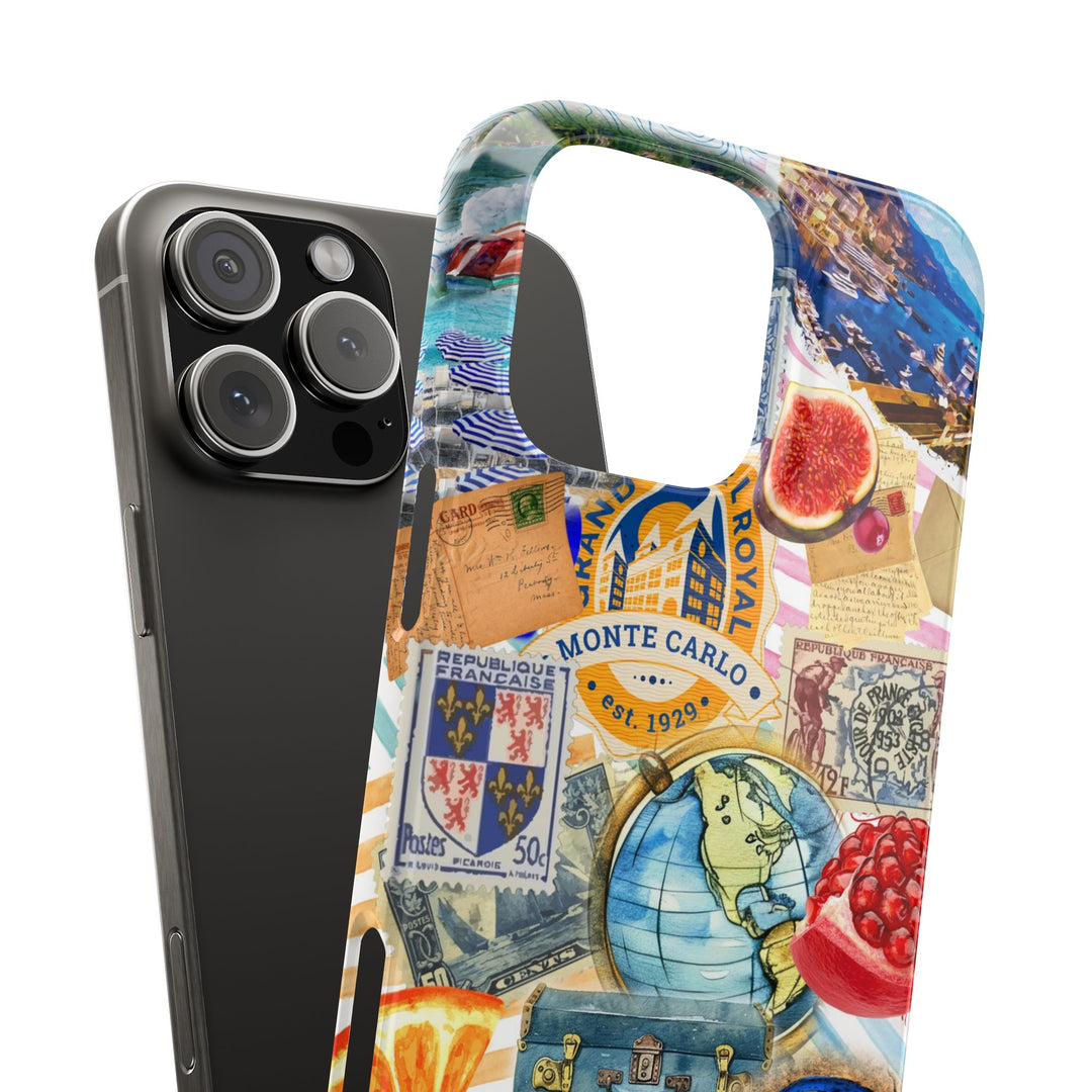 Slim Trendy French Coquette Collage Gift for Her Cute Phone Cases for Iphone 16 Cases | iPhone 15 Case | iPhone 15 Pro Max Case, Iphone 14 Case, Iphone 13, Slim - Studio40ParkLane