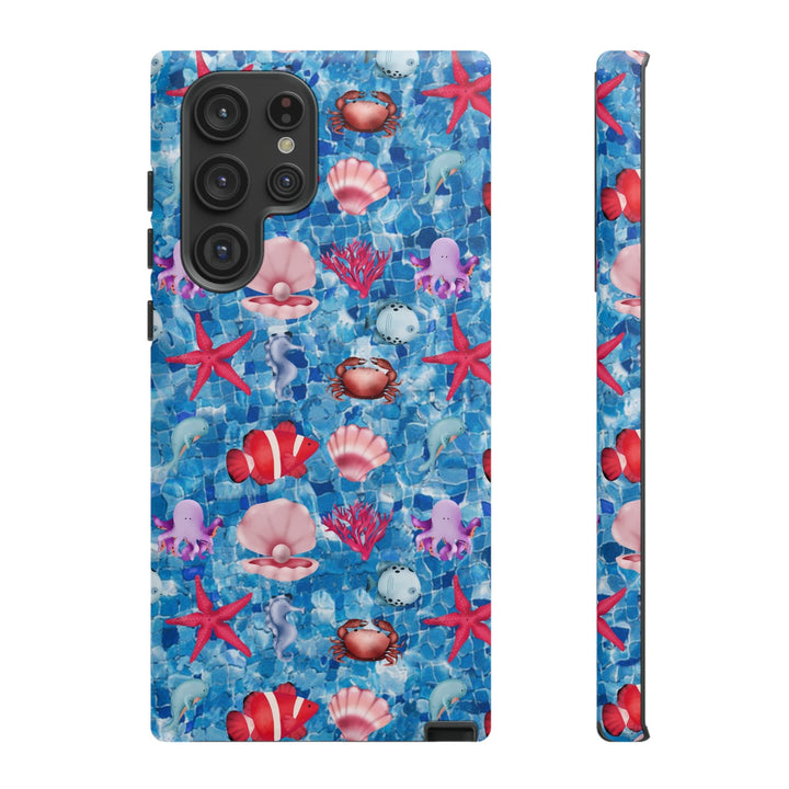Cute Samsung Phone Case | Aesthetic Samsung Phone Case | Galaxy S23, S22, S21, S20 | Under The Sea, Protective Phone Case - Studio40ParkLane