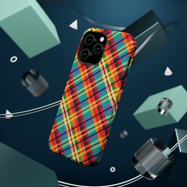 Checkered Plaid Magsafe Gift for Her Cute Phone Case for Iphone, | iPhone 16 | iPhone 15 Pro Max, Iphone 14 Pro Max, 13 12 11 10 9 8 7 - Studio40ParkLane