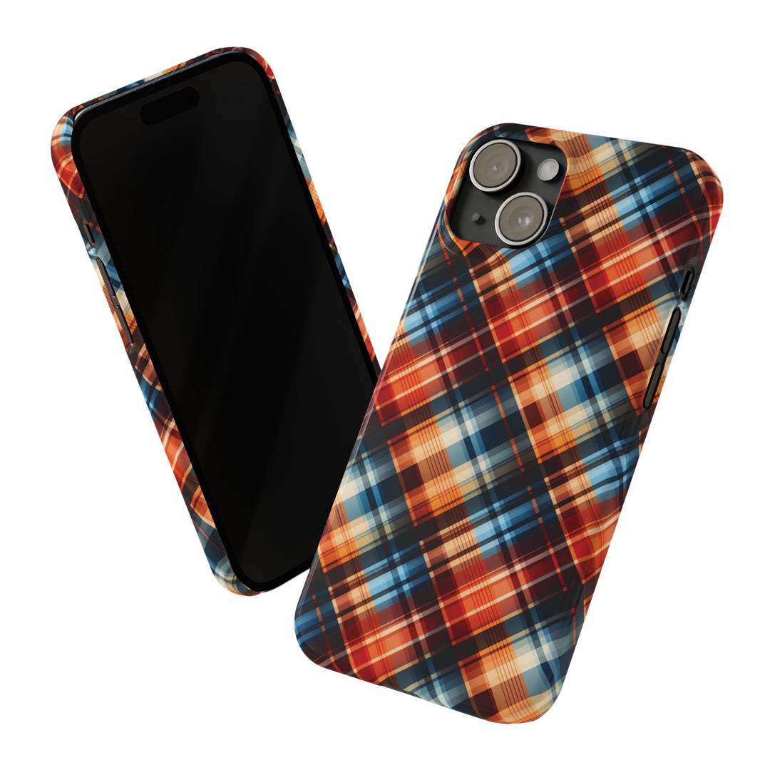 Slim Checkered Plaid Gift for Her Cute Phone Cases for Iphone 16 Pro Max | iPhone 15 Case | iPhone 15 Pro Max Case, Iphone 14, 13, 12, 11, 10, 8, 7 - Studio40ParkLane