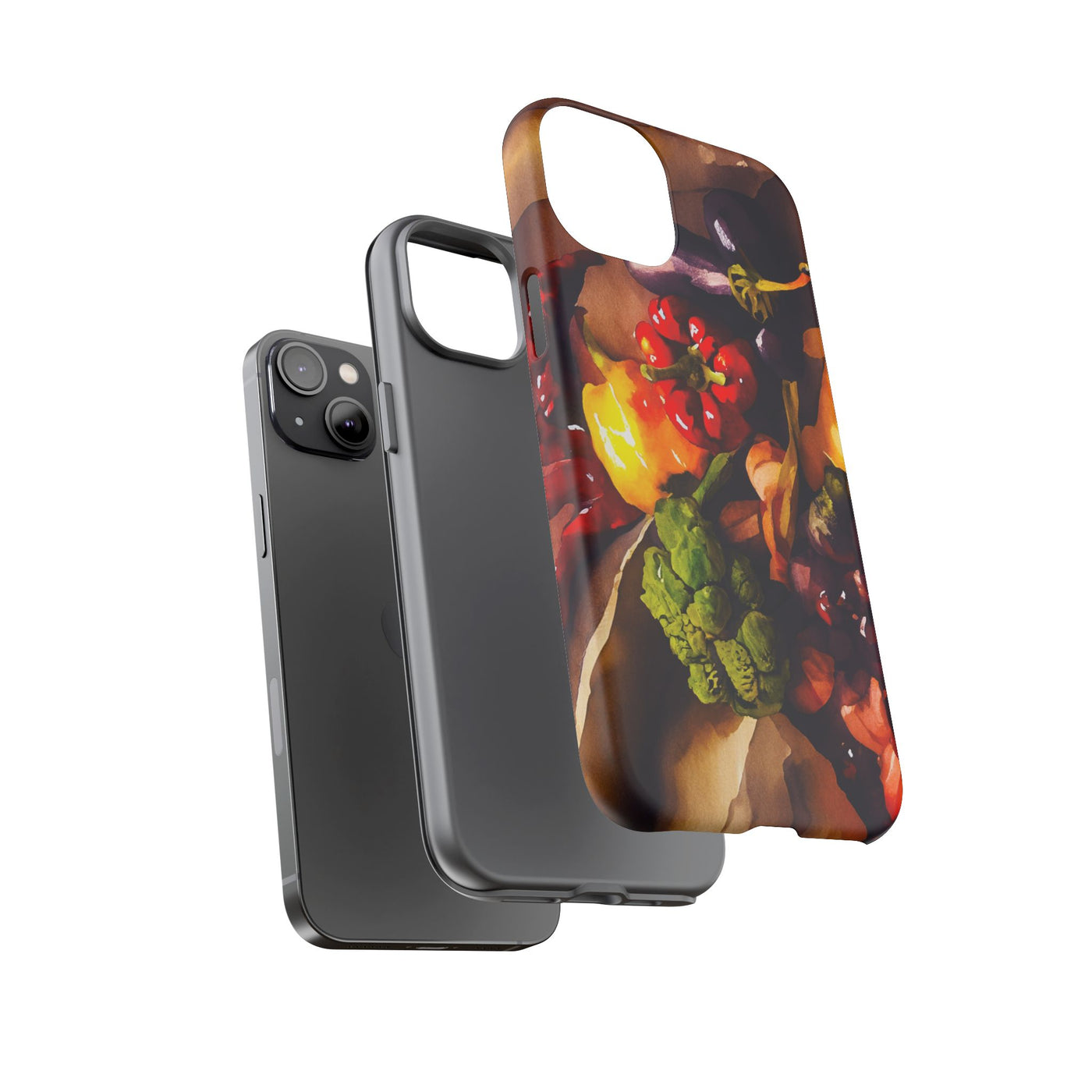 Impact Resistant, Fall Farm Vegetables, Cute Phone Cases for Samsung S24, S23, S22, S21, IPhone 15 pro Iphone 14 pro Iphone 13 IPhone 12 Iphone 11