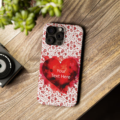 Slim Cute Phone Cases for Iphone - | iPhone 15 Case | iPhone 15 Pro Max Case, Iphone 14 Case, Iphone 14 Pro Max, Iphone 13, Valentine Hearts Love