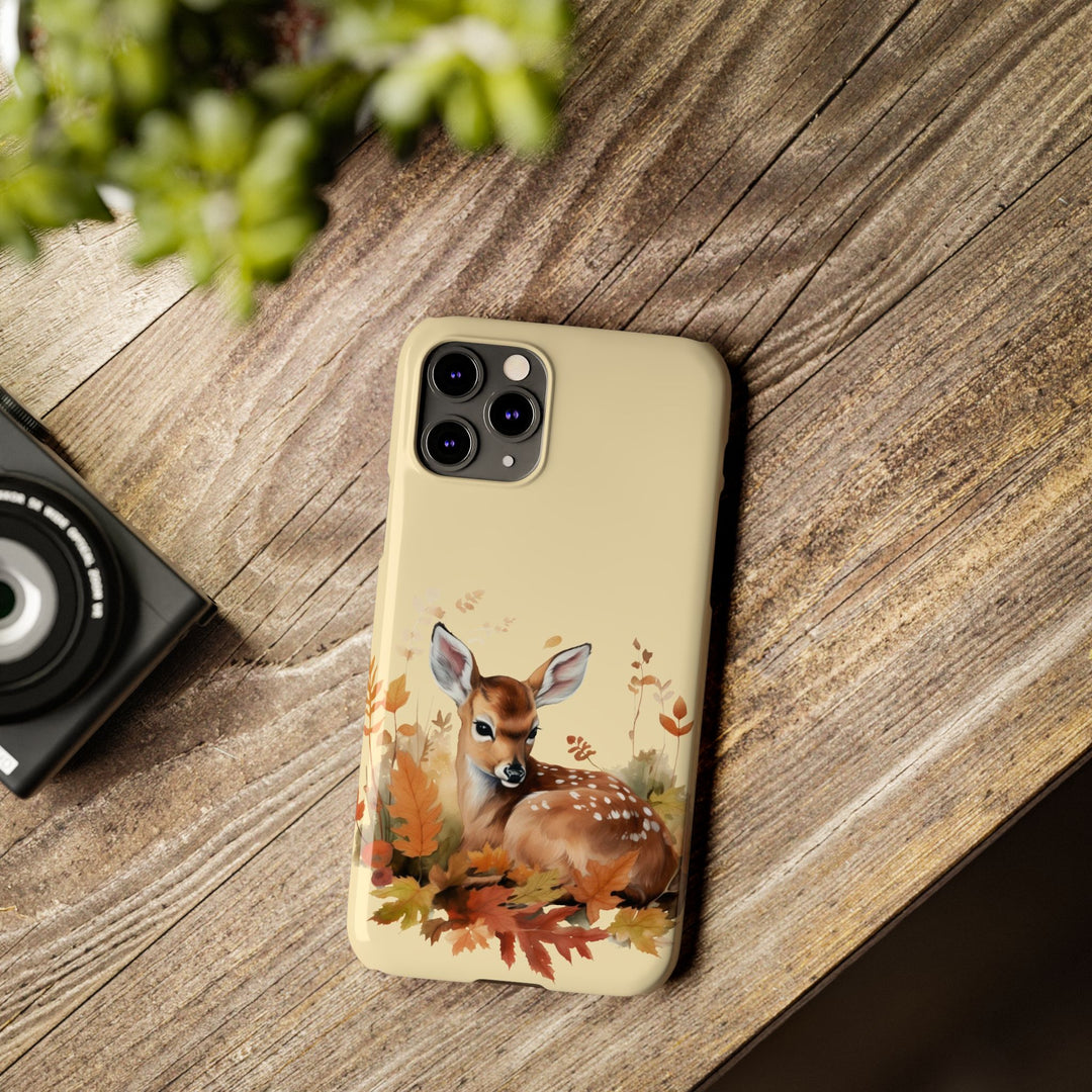 Slim Autumn Fall Deer Gift for Her Cute Phone Cases for Iphone 16 | iPhone 15 Case | iPhone 15 Pro Max Case, Iphone 14, Iphone 14 Pro Max, Iphone 13, Slim - Studio40ParkLane