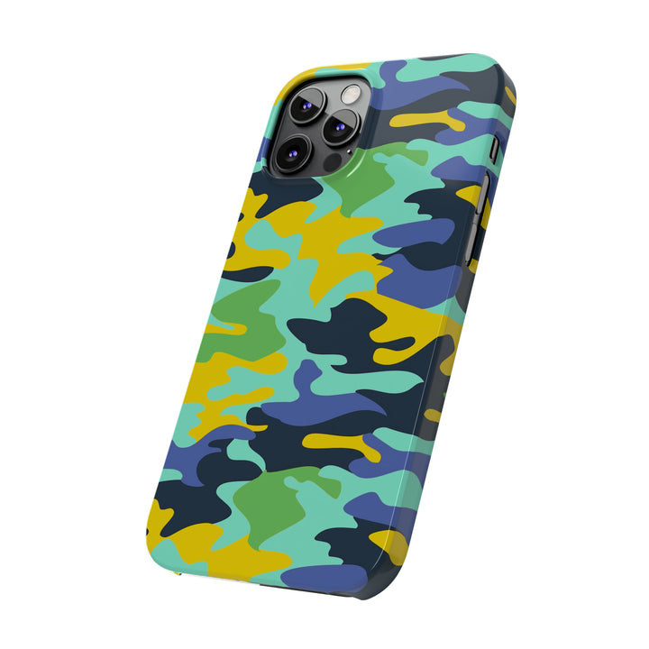 Slim Cute Phone Cases for Iphone - | iPhone 15 Case | iPhone 15 Pro Max Case, Iphone 14 Case, Iphone 14 Pro Max, Iphone 13, Late Spring Camouflage - Studio40ParkLane