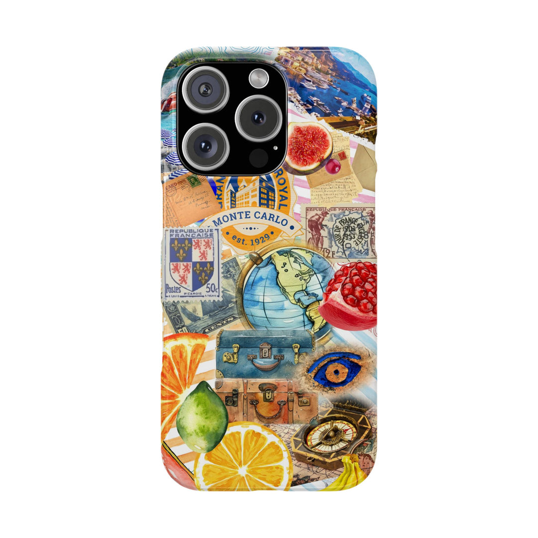 Slim Trendy French Coquette Collage Gift for Her Cute Phone Cases for Iphone 16 Cases | iPhone 15 Case | iPhone 15 Pro Max Case, Iphone 14 Case, Iphone 13, Slim - Studio40ParkLane