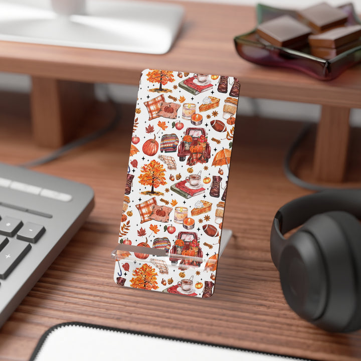 Phone Stand, Fall Coquette Collage Design for Iphones 16, Iphone 15, 14, 13, 12 Samsung Galaxy S24, S23, S22, S21 and Google Pixel 8 - Studio40ParkLane