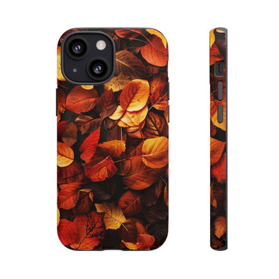 Autumn Fall Leaves Gift for Her Cute Phone Case for, Samsung Galaxy S24, S23, S22, S21, IPhone 16 Case | Iphone 15, Iphone 14, IPhone 13 Case