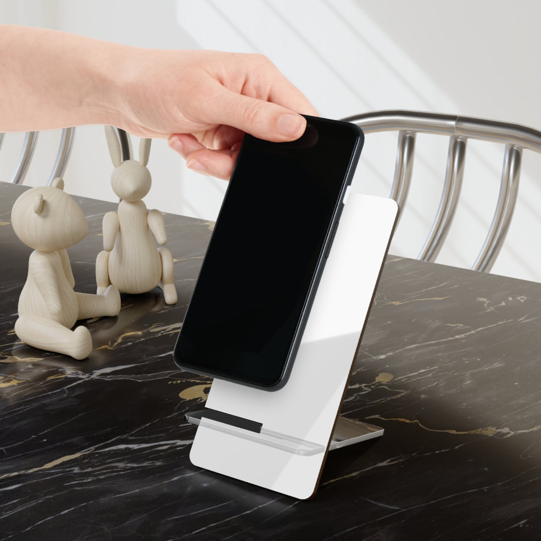 Phone Stand, Smooth Clean Sharp White Design for Iphones 16, Iphone 15, 14, 13, 12 Samsung Galaxy S24, S23, S22, S21 and Google Pixel 8 - Studio40ParkLane