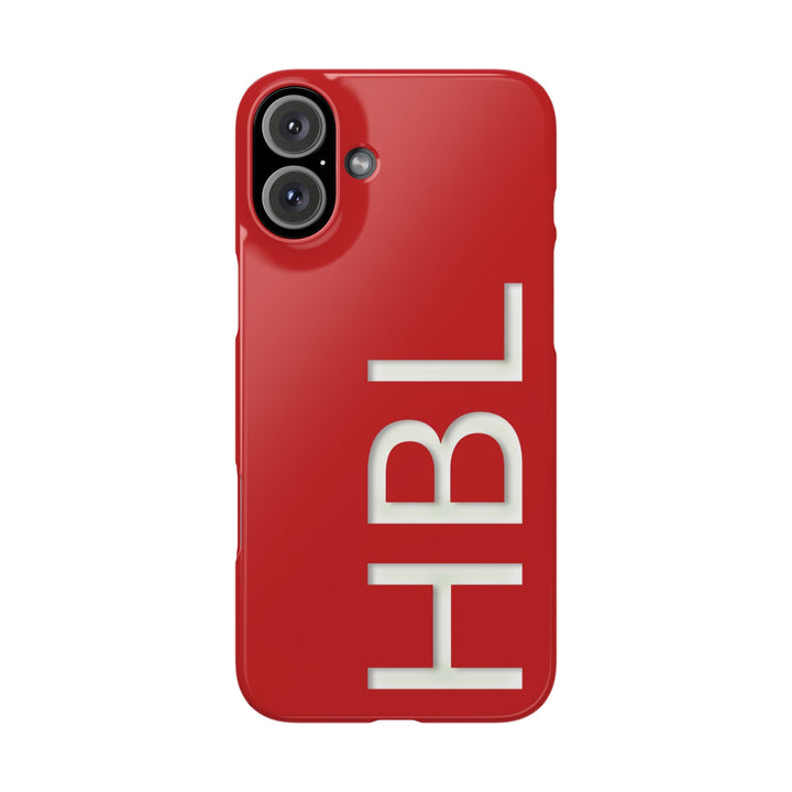Slim Custom Personalized Red Gift for Her Cute Phone Cases for Iphone 16 Pro Max | iPhone 15 Case | iPhone 15 Pro Max Case, Iphone 14, 13, 12, 11, 10, 8, 7 - Studio40ParkLane