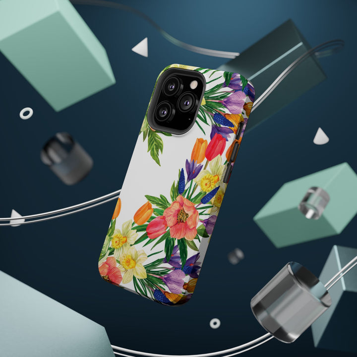 Spring Flowers Magsafe Cute Phone Case for Iphone Gift for Her, iPhone 16 Case iPhone 15 Pro Max Case, Iphone 14, Iphone 14 Pro Max, 13, 12 - Studio40ParkLane