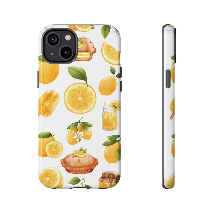 Cute IPhone Case | Summer Fruit Lemon, iPhone 15 Case | iPhone 15 Pro Case, Iphone 14 Case, Iphone 14 Pro Max Case, Protective Iphone Case - Studio40ParkLane