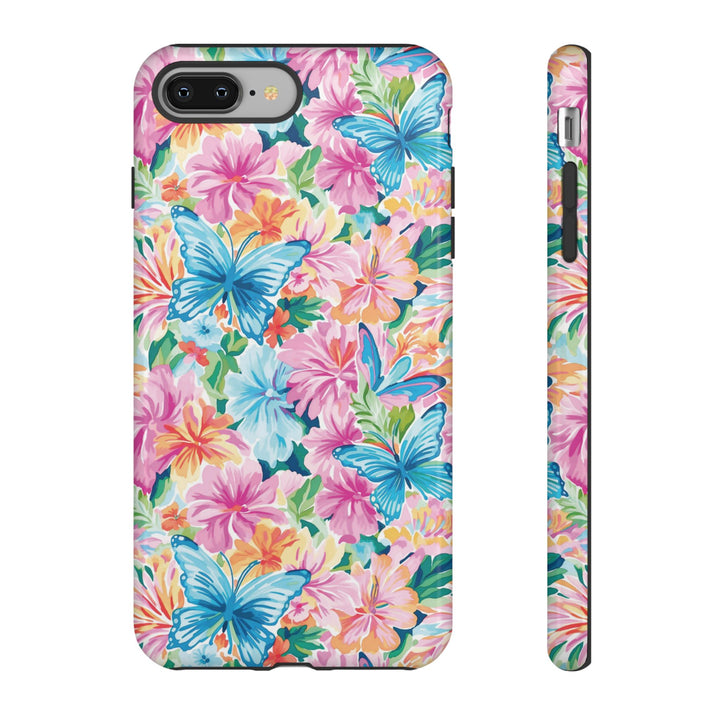 Premium Tough Butterflies Flowers Cute Phone Cases for Samsung S24, S23, S22, S21, S20, Plus and Ultra, Iphone 16 Pro Max,15, 14, 13, 12, 11, 10 - Studio40ParkLane