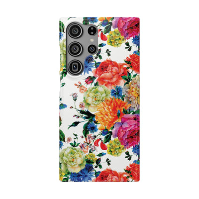 Snap Spring Flowers Cute Phone Cases for Samsung S24, S23, S22, S21, S20, Plus and Ultra, Iphone 16 Pro Max, Iphone 15, 14, 13, 12, 11, 10 - Studio40ParkLane
