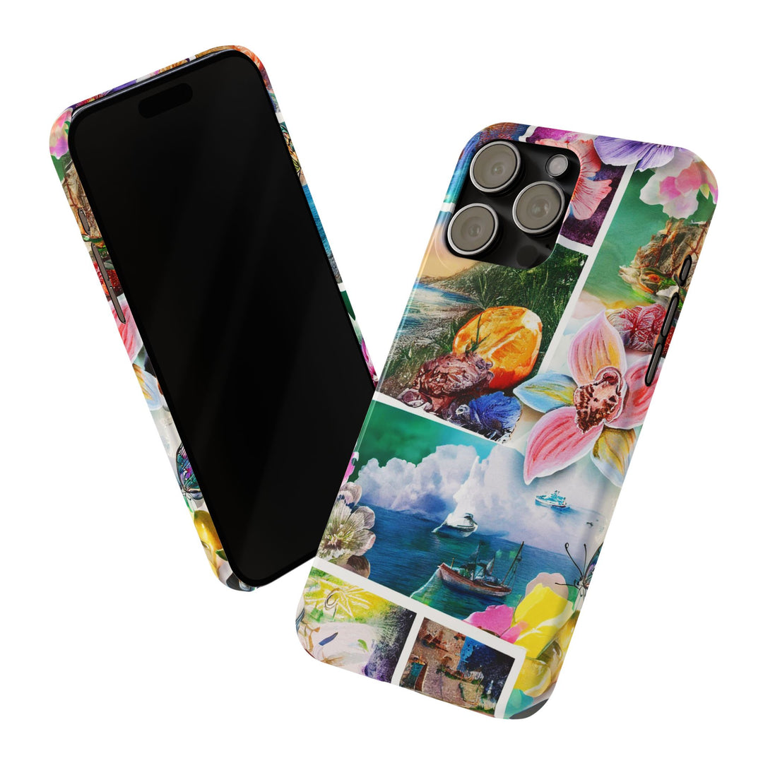 Slim Travel Coquette Collage Cute Phone Cases for Iphone | iPhone 15 Case | iPhone 15 Pro Max Case, Iphone 14, Iphone 14 Pro Max, Iphone 13 - Studio40ParkLane