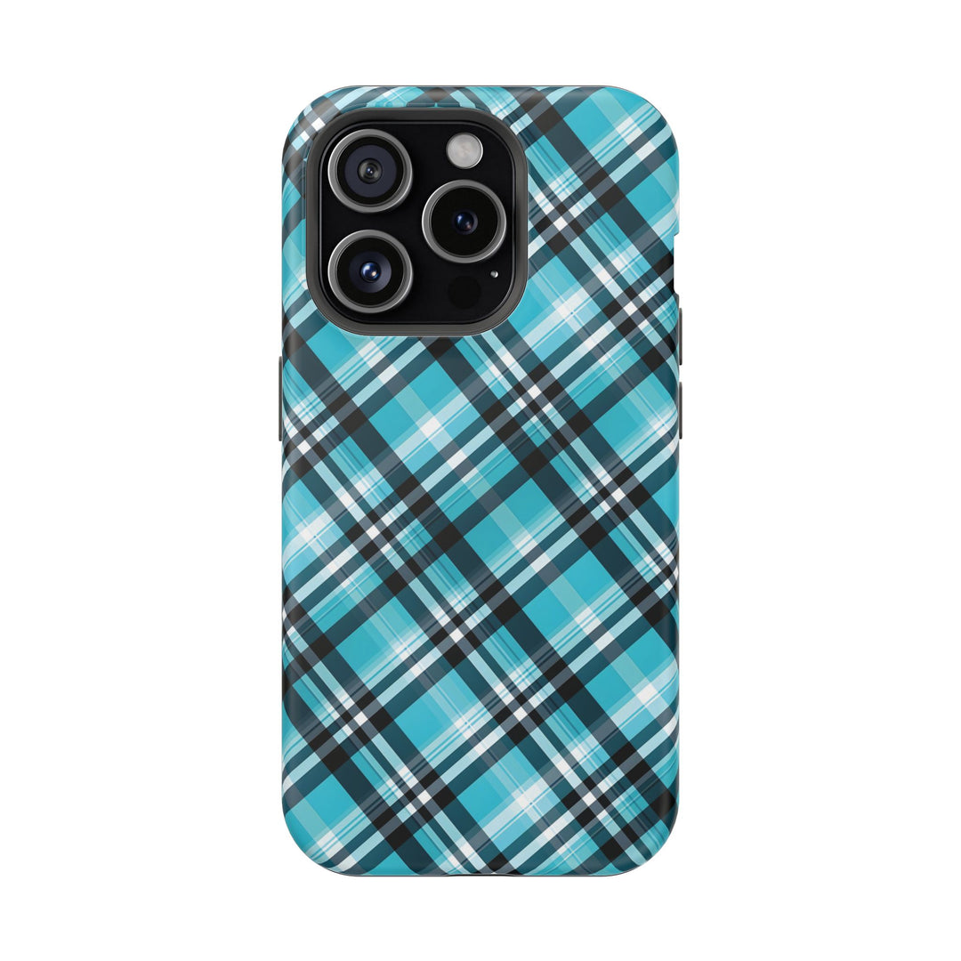 Checkered Plaid Magsafe Gift for Her Cute Phone Case for Iphone, | iPhone 16 | iPhone 15 Pro Max, Iphone 14 Pro Max, 13 12 11 10 9 8 7 - Studio40ParkLane